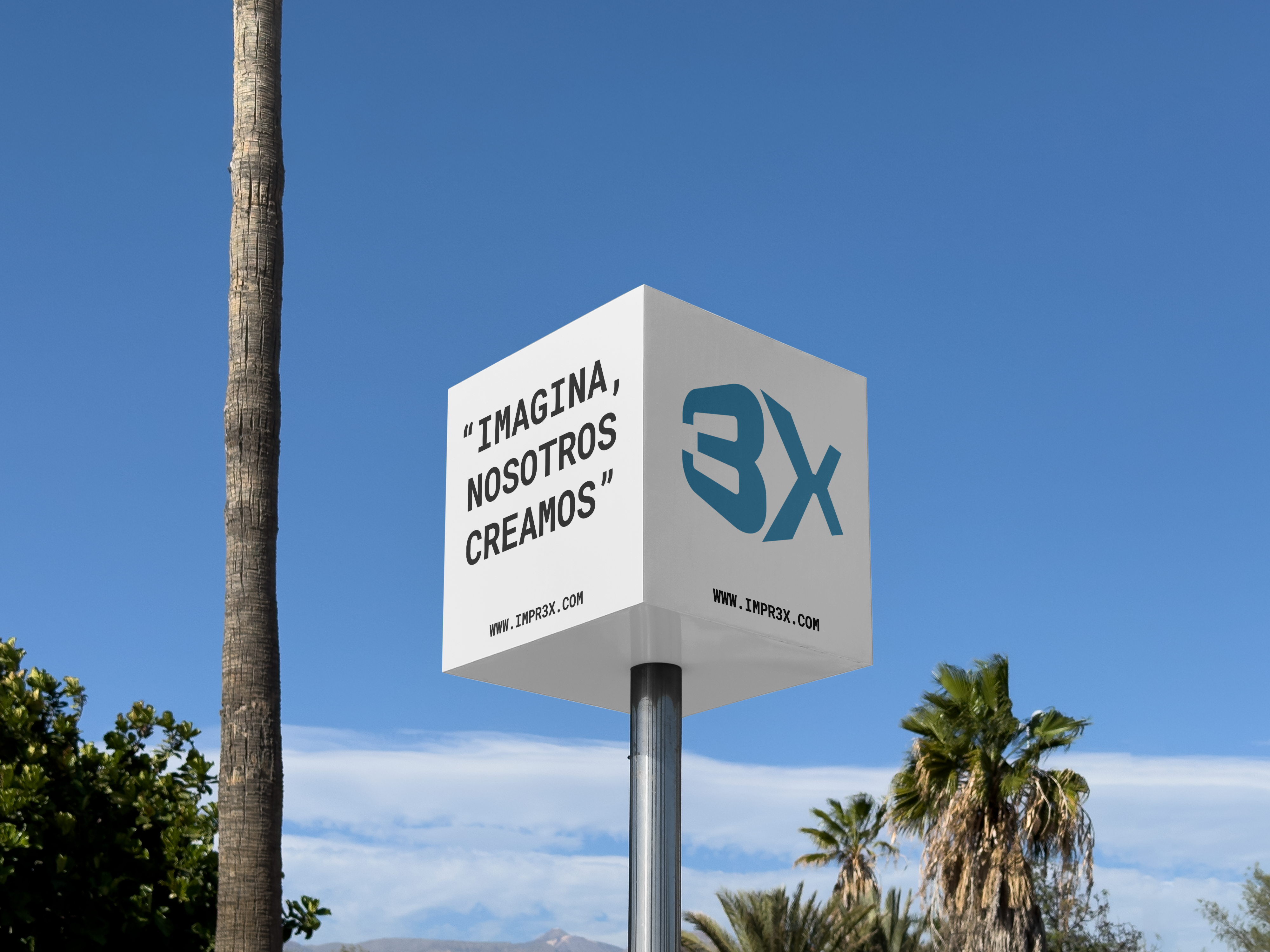 Cubo publicidad imagina nosotros lo creamos