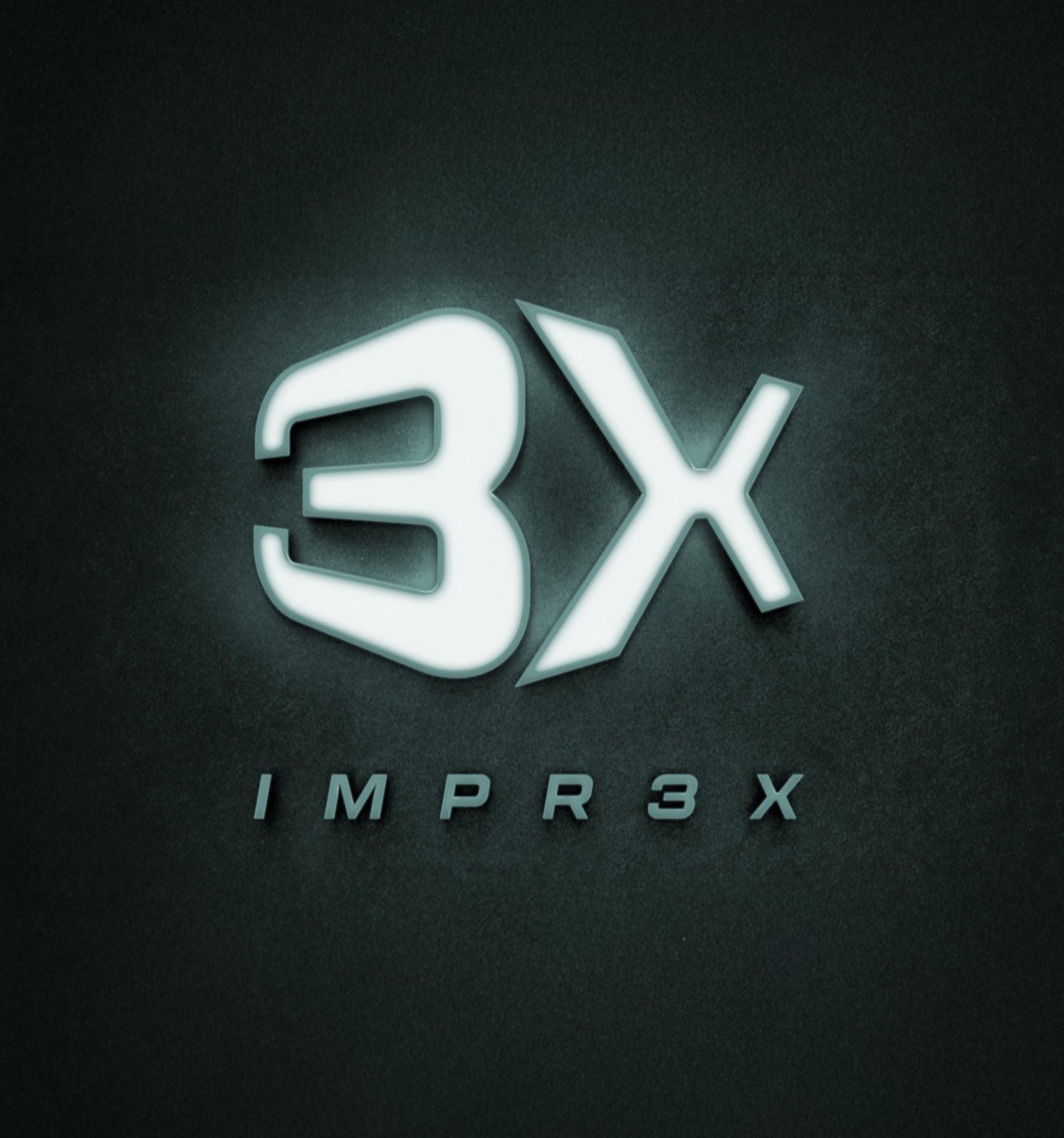 LOGO IMPR3X NEON IMPRESIÓN 3D