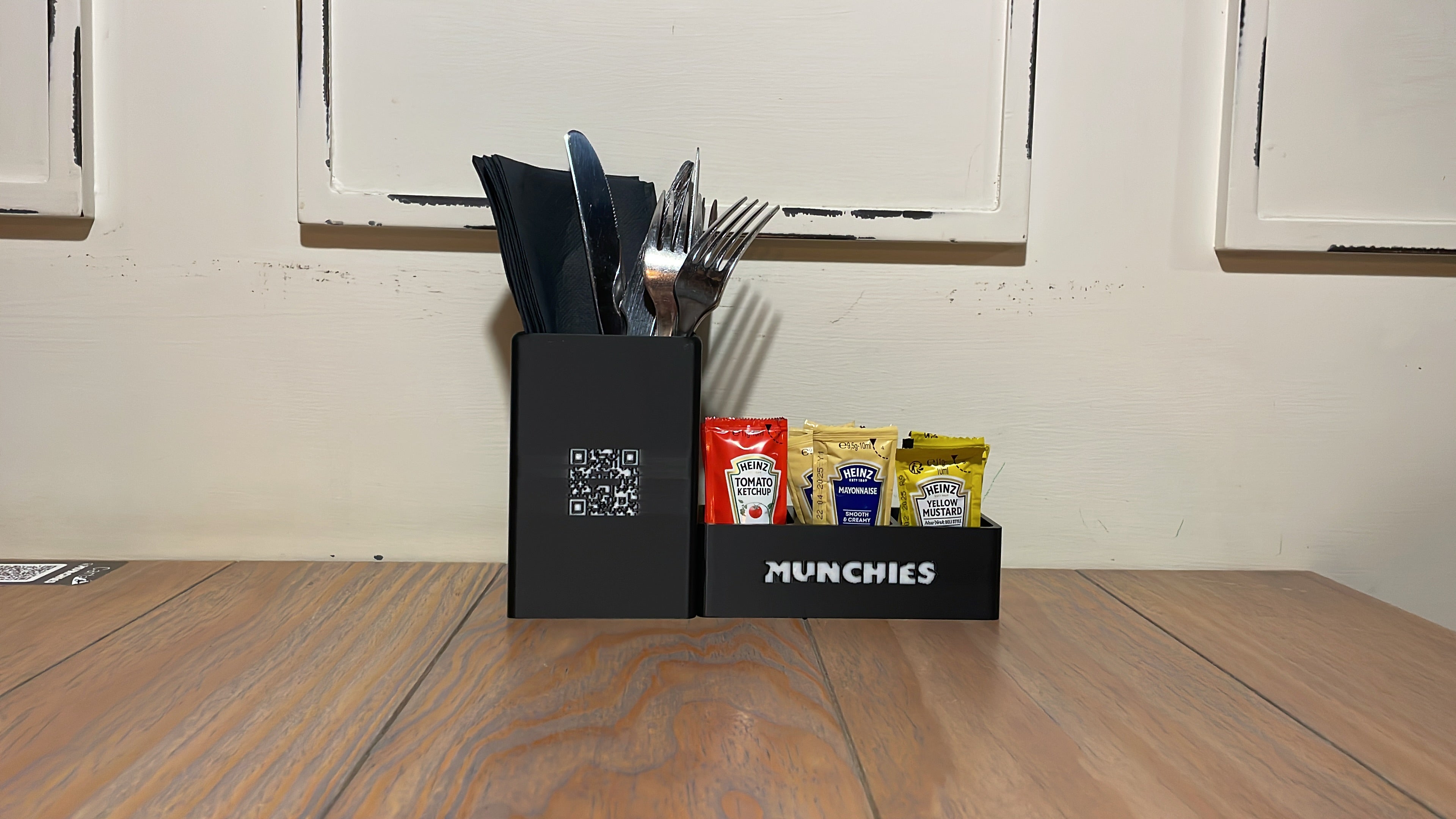 Servilletero y salsero personalizados en impresión 3d